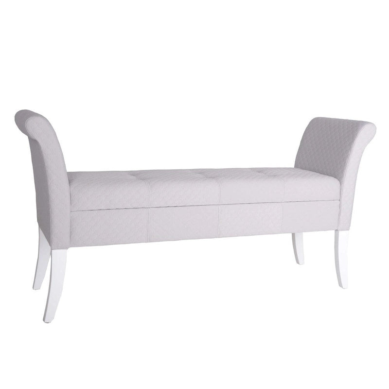 Upholstered Storage Bench with Environmentally Friendly Modern Design