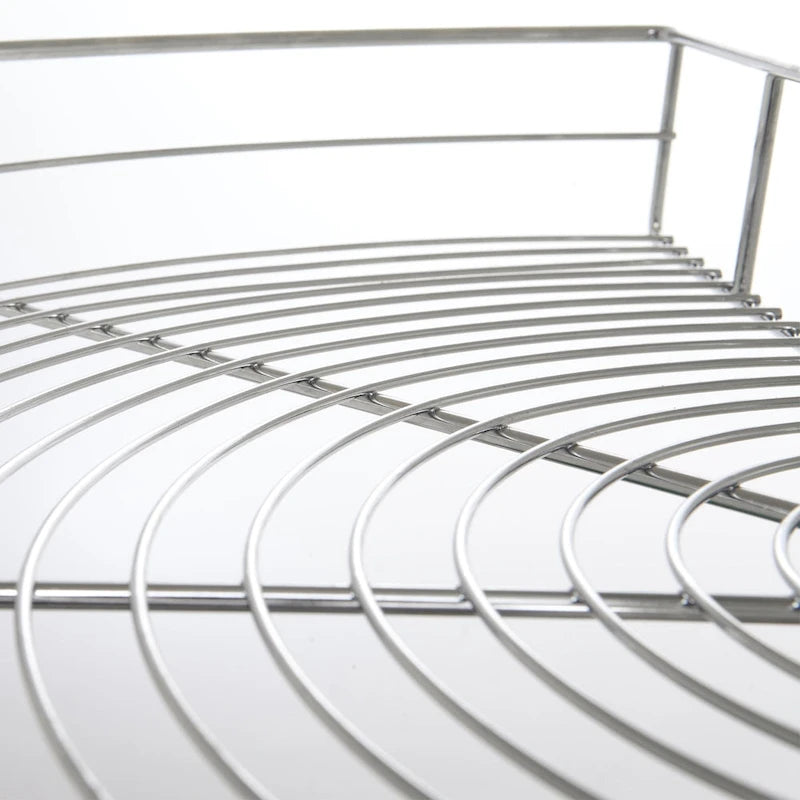 Lazy Susan 28 Diameter - 270 Degree Double Rack Stainless Steel
