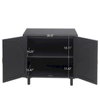 2 Doors Wood Pantry Organizer with Adjustable Laminates, Storage Cabinet for Bedroom, Living Room, Kitchen