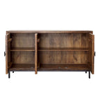 63 Wide 2-Drawer Sideboard, Brown