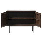 Modern Sideboard, Espresso Oak