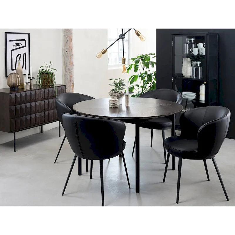 Modern Sideboard, Espresso Oak