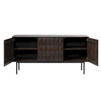 Modern Sideboard, Espresso Oak