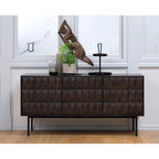 Modern Sideboard, Espresso Oak