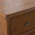 23 Wide 3-Drawer Reclaimed Pine File Cabinet