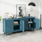 4-Door Storage Cabinet for Living Room, Kitchen, or Bedroom