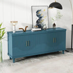 4-Door Storage Cabinet for Living Room, Kitchen, or Bedroom