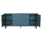 4-Door Storage Cabinet for Living Room, Kitchen, or Bedroom