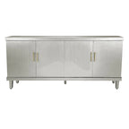 4-Door Storage Cabinet for Living Room, Kitchen, or Bedroom