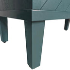 4-Door Storage Cabinet with Adjustable Shelves and Zinc Alloy Pulls