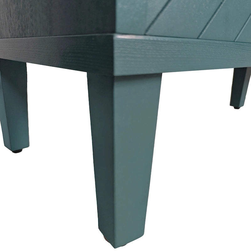 4-Door Storage Cabinet with Adjustable Shelves and Zinc Alloy Pulls